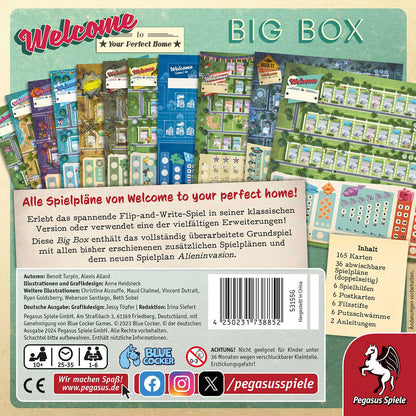 Welcome to your perfect Home - Big Box Rückseite