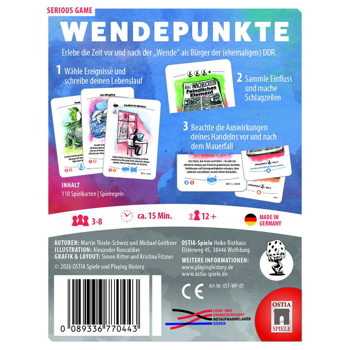 Wendepunkte Rückseite