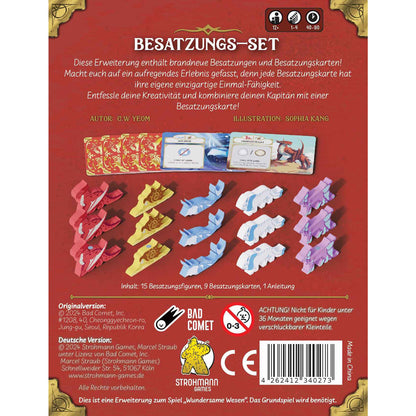 Wundersame Wesen: Besatzungs-Set Rückseite