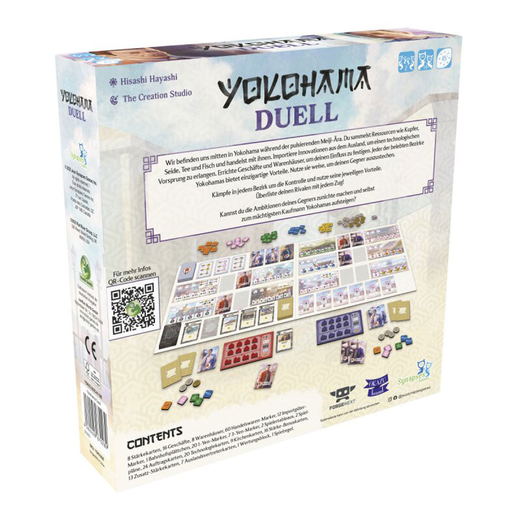 Yokohama: Duell Rückseite