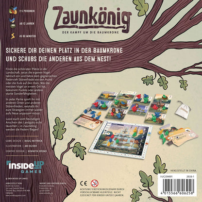 Zaunkönig - Der Kampf um die Baumkrone Rückseite