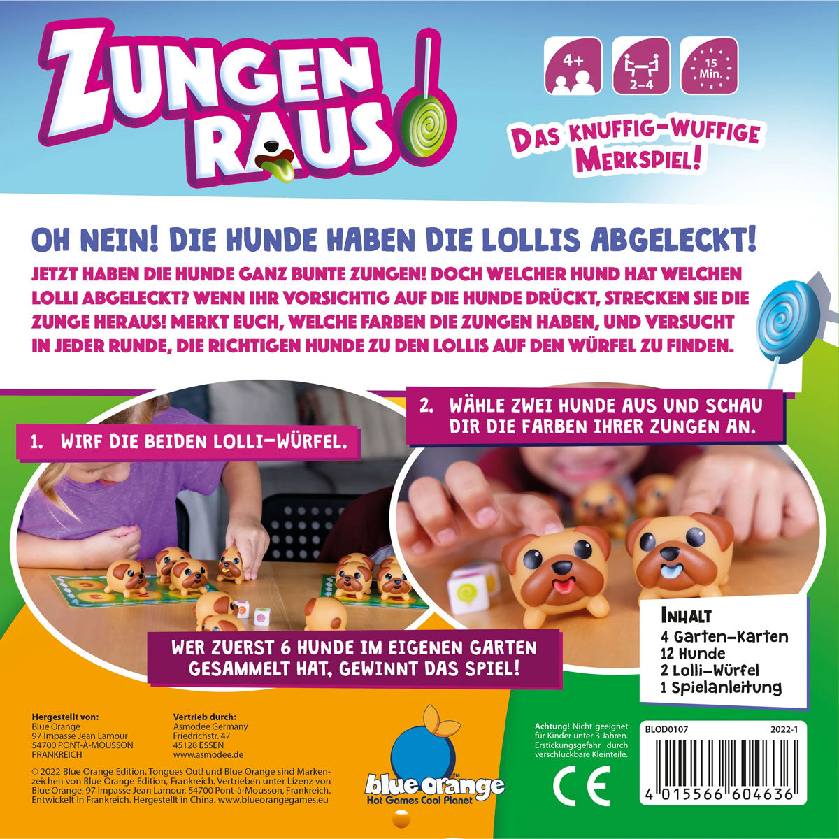 Zungen Raus! Rückseite